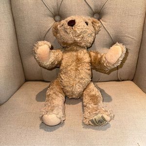 Mercedes-Benz Herrington Brown Tan Jointed Teddy Bear Plush Pink Bow Girl 2004